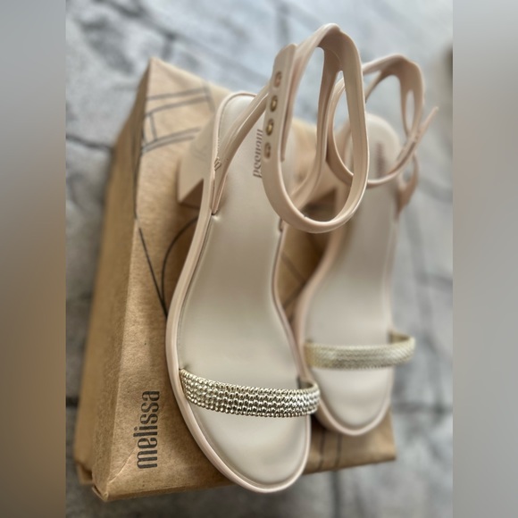 Melissa Beige Sandals - Picture 9 of 9